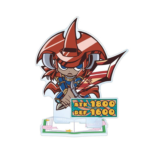 《遊戲王:決鬥怪獸》火焰劍士 卡通世界風格 變形版 第4彈 附配件大型壓克力立牌【202603再版】
