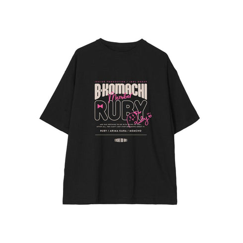 "【My Favorite Character】" 【My Favorite Character】 Ruby BIG Silhouette T-Shirt (Unisex) 【202608 Re-release】
