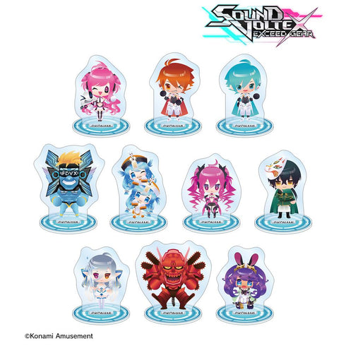 『SOUND VOLTEX EXCEED GEAR』トレーディングミニアクリルスタンド(単位/BOX)