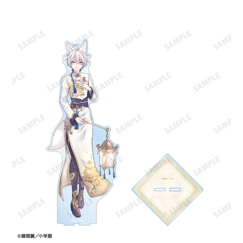 『王の獣~掩蔽のアルカナ~』藤間麗先生 描き下ろし 藍月 白の礼服ver. 特大アクリルスタンド
