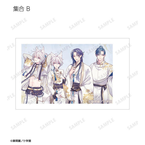 『黎明のアルカナ&王の獣~掩蔽のアルカナ~』藤間麗先生 描き下ろし 白の礼服ver. トレーディングインスタントカメラ風イラストカード(単位/BOX)