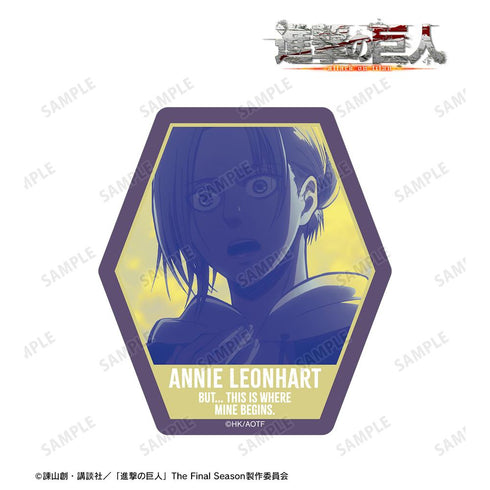 『進撃の巨人』アニ 場面写ダイカットステッカー