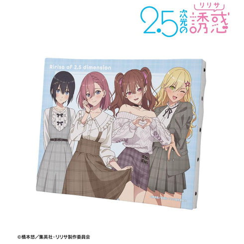 『2.5次元の誘惑』描き下ろし 集合 チェック柄コーデver. キャンバスボード【202603再販】