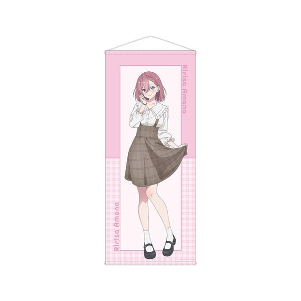 『2.5次元の誘惑』描き下ろし 天乃リリサ チェック柄コーデver. 等身大タペストリー【202603再販】