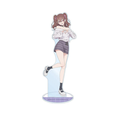 『2.5次元の誘惑』描き下ろし 橘美花莉 チェック柄コーデver. 特大アクリルスタンド【202507再販】