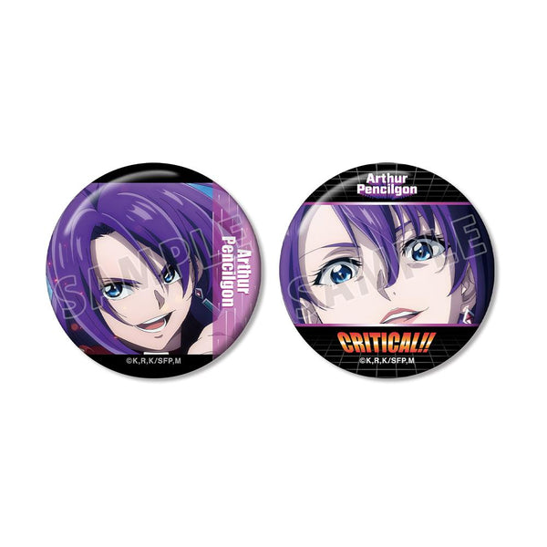 『シャングリラ・フロンティア』アーサー・ペンシルゴン 場面写缶バッジ2個セット【202511再販】