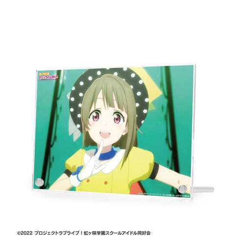 《Love Live! 虹咲学园校园偶像同好会》Poppin' Up! 场景照A5亚克力板【202605再版】