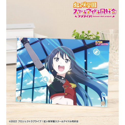 『ラブライブ!虹ヶ咲学園スクールアイドル同好会』DIVE! 場面写A5アクリルパネル