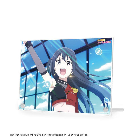 《Love Live! 虹咲学园校园偶像同好会》DIVE! 场景A5亚克力板【202605再版】