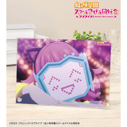 《Love Live! 虹咲学园校园偶像同好会》“Tsunaeru Connect” 场景A5亚克力板【202605再版】