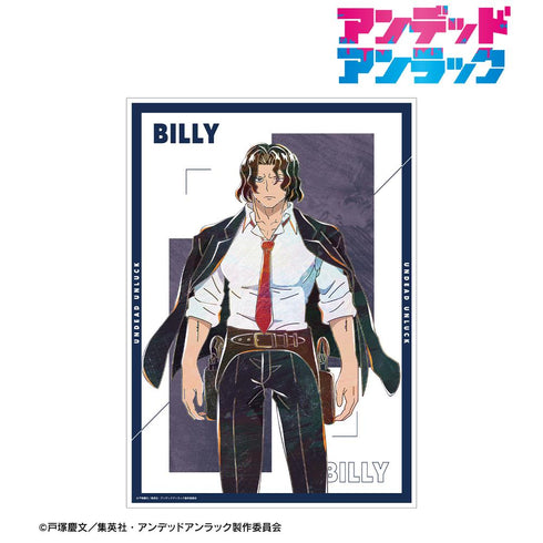 『アンデッドアンラック』ビリー Ani-Art A3マット加工ポスター