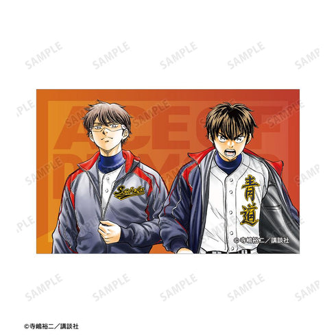 『原作ダイヤのA actII』寺嶋裕二先生 描き下ろし 敢闘精神ver. イラストカード4枚セット ver.A