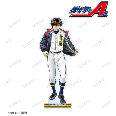 『原作ダイヤのA actII』寺嶋裕二先生 描き下ろし 沢村栄純 敢闘精神ver. 特大アクリルスタンド