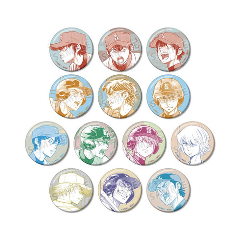 "Diamond no A Act II" Trading Comic Panel Pin Badges Vol. 4 (Sold by the box)