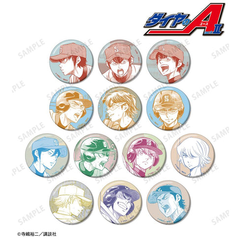"Diamond no A Act II" Trading Comic Panel Pin Badges Vol. 4 (Sold by the box)