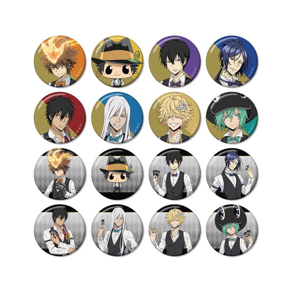 『家庭教師ヒットマンREBORN!』描き下ろし カジノver. トレーディング缶バッジ(単位/BOX)【202512再販】