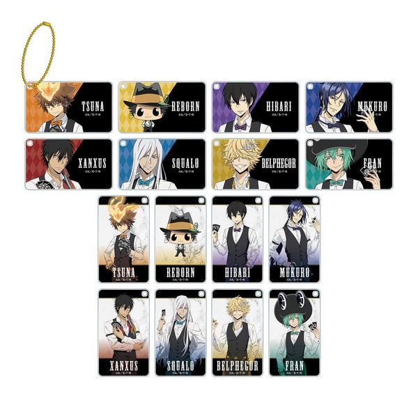 『家庭教師ヒットマンREBORN!』描き下ろし カジノver. トレーディングスクエアアクリルキーホルダー(単位/BOX)【202512再販】