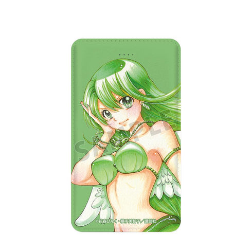『ぴちぴちピッチ』花森ぴんく先生 描き下ろし リナ 羽を纏ったマーメイドver. モバイルバッテリー