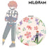 『MILGRAM -ミルグラム-』フータ Botania 折りたたみミラー【202601再販】