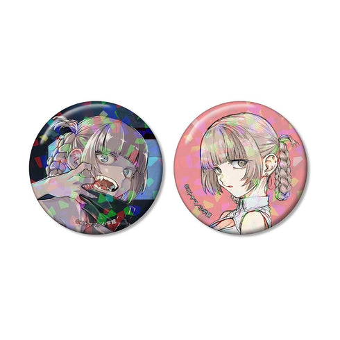 『よふかしのうた』七草ナズナ ホログラム缶バッジ2個セット ver.B