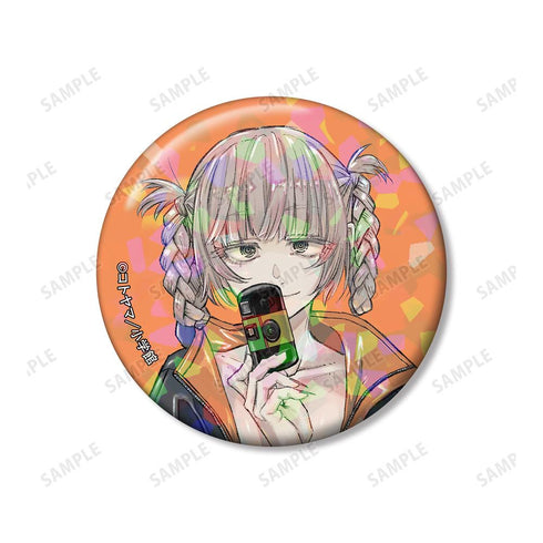 『よふかしのうた』七草ナズナ ホログラム缶バッジ2個セット ver.C
