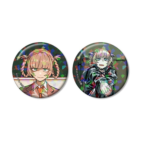 『よふかしのうた』七草ナズナ ホログラム缶バッジ2個セット ver.D