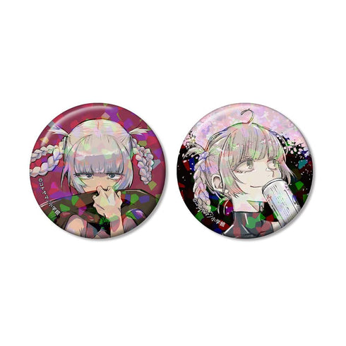 『よふかしのうた』七草ナズナ ホログラム缶バッジ2個セット ver.E