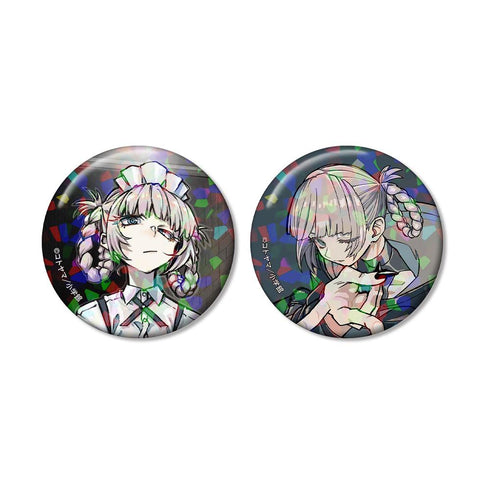 『よふかしのうた』七草ナズナ ホログラム缶バッジ2個セット ver.H