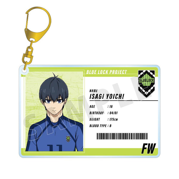 『ブルーロック』潔 世一 選手カード風BIGアクリルキーホルダー【202510再販】