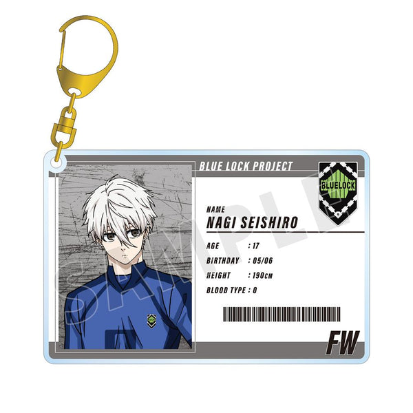 『ブルーロック』凪 誠士郎 選手カード風BIGアクリルキーホルダー【202602再販】