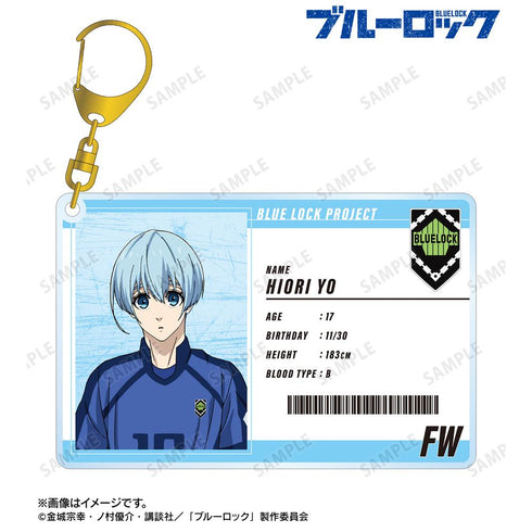 『ブルーロック』氷織 羊 選手カード風BIGアクリルキーホルダー【202602再販】