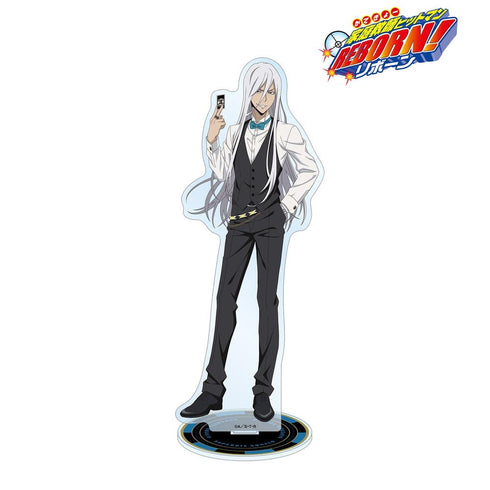 『家庭教師ヒットマンREBORN!』描き下ろし スペルビ・スクアーロ(10年後) カジノver. 特大アクリルスタンド【202606再販】