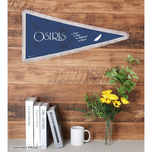 『バンドやろうぜ!』OSIRIS フリンジ付きBIGペナント