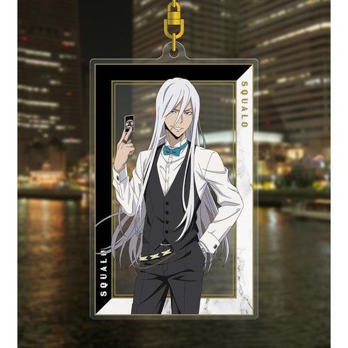 『家庭教師ヒットマンREBORN!』描き下ろし スペルビ・スクアーロ(10年後) カジノver. BIGアクリルキーホルダー【202507再販】