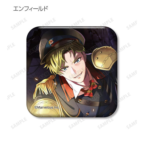 『千銃士:Rhodoknight』トレーディングカードイラストスクエア缶バッジ ver.A(単位/BOX)
