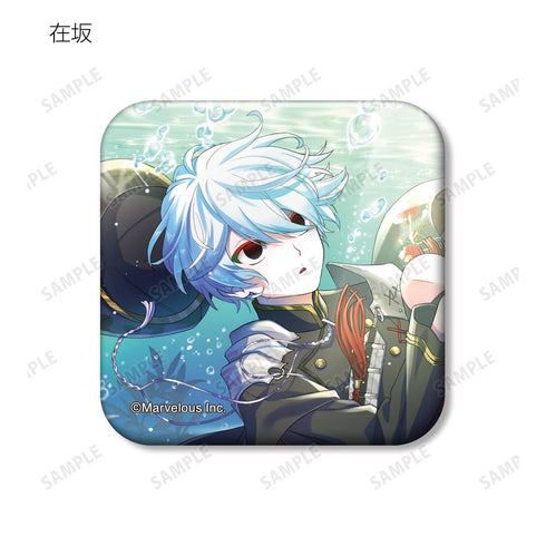 『千銃士:Rhodoknight』トレーディングカードイラストスクエア缶バッジ ver.A(単位/BOX)