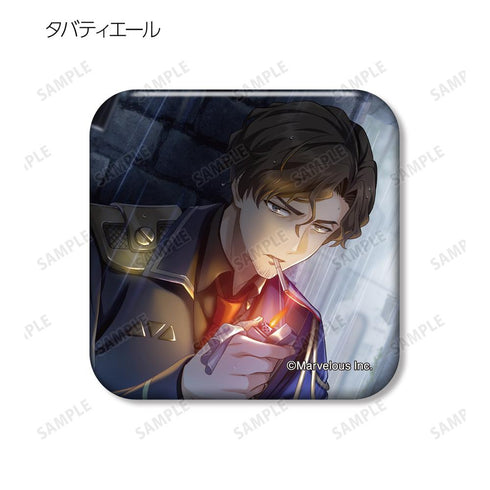 『千銃士:Rhodoknight』トレーディングカードイラストスクエア缶バッジ ver.B(単位/BOX)