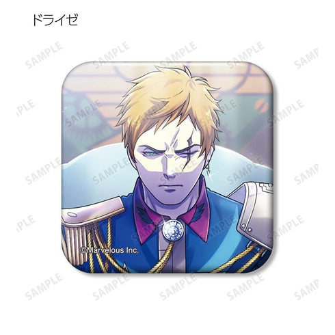 『千銃士:Rhodoknight』トレーディングカードイラストスクエア缶バッジ ver.B(単位/BOX)