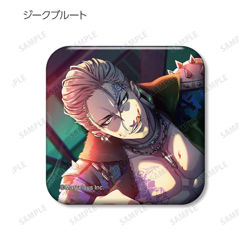 『千銃士:Rhodoknight』トレーディングカードイラストスクエア缶バッジ ver.B(単位/BOX)