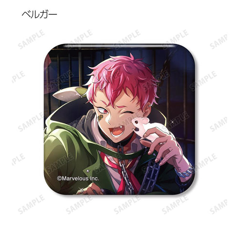 『千銃士:Rhodoknight』トレーディングカードイラストスクエア缶バッジ ver.B(単位/BOX)