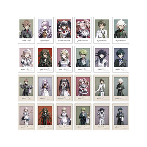 『ダンガンロンパシリーズ』緜さんイラスト メイド&執事ver. トレーディングインスタント風イラストカード2枚セット(単位/BOX)