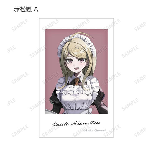 『ダンガンロンパシリーズ』緜さんイラスト メイド&執事ver. トレーディングインスタント風イラストカード2枚セット(単位/BOX)