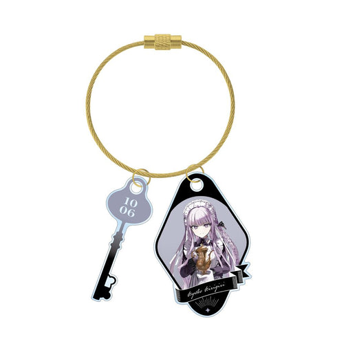 『ダンガンロンパシリーズ』緜さんイラスト 霧切響子 メイド&執事ver. 2連ワイヤーアクリルキーホルダー