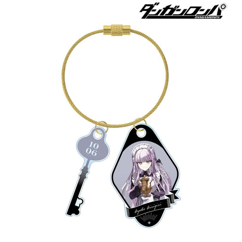 『ダンガンロンパシリーズ』緜さんイラスト 霧切響子 メイド&執事ver. 2連ワイヤーアクリルキーホルダー