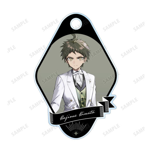 『ダンガンロンパシリーズ』緜さんイラスト 日向創 メイド&執事ver. 2連ワイヤーアクリルキーホルダー