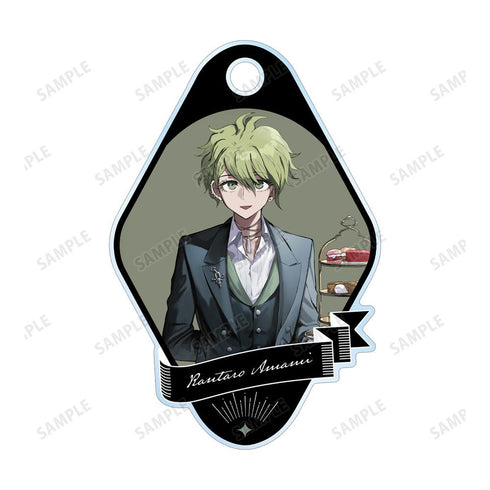 『ダンガンロンパシリーズ』緜さんイラスト 天海蘭太郎 メイド&執事ver. 2連ワイヤーアクリルキーホルダー