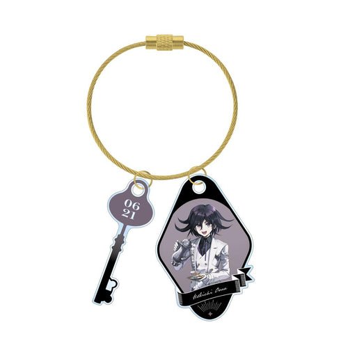 『ダンガンロンパシリーズ』緜さんイラスト 王馬小吉 メイド&執事ver. 2連ワイヤーアクリルキーホルダー