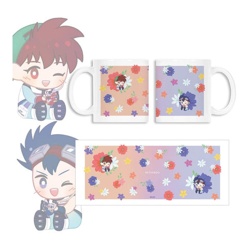 『爆走兄弟レッツ&ゴー!!』星馬 烈&星馬 豪 Botania マグカップ【202606再販】