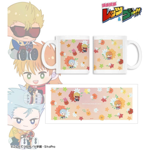 『爆走兄弟レッツ&ゴー!!』ブレット&ミハエル&カルロ Botania マグカップ【202606再販】