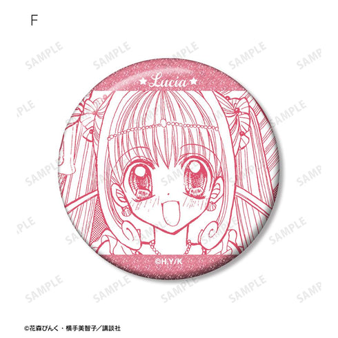 『ぴちぴちピッチ』トレーディング るちあオンリー 原作コマグリッター缶バッジ(単位/BOX)【202509再販】